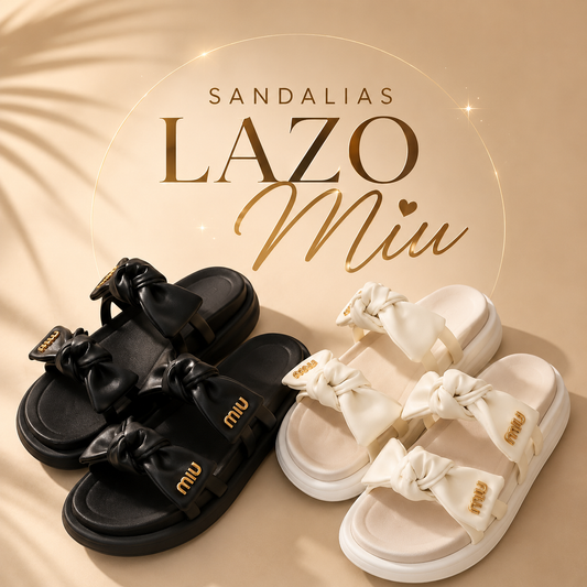 Sandalias lazo MIU