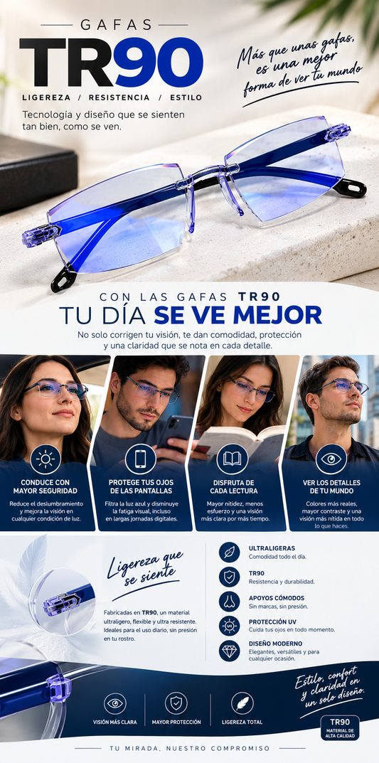 GAFAS LECTURA CON AUMENTO TR90