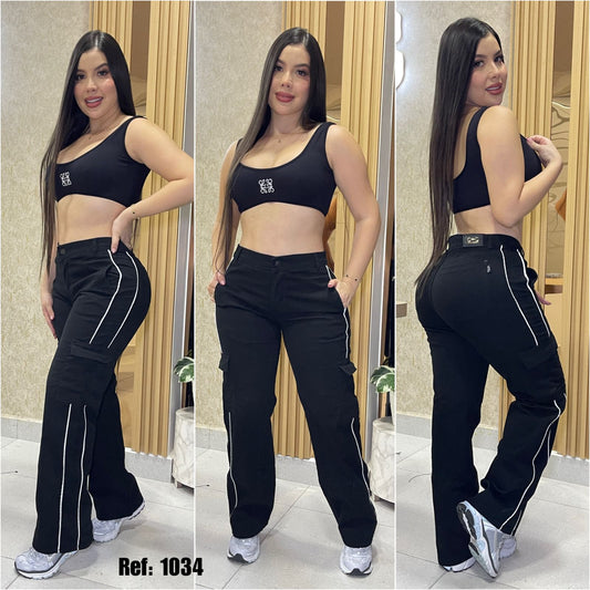 JEAN CARGO DUO 1034-1035