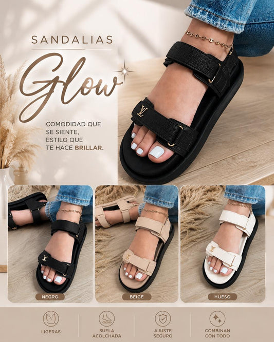 Sandalia LV elegance talón