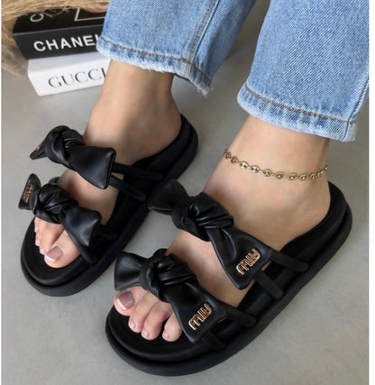 Sandalias lazo MIU
